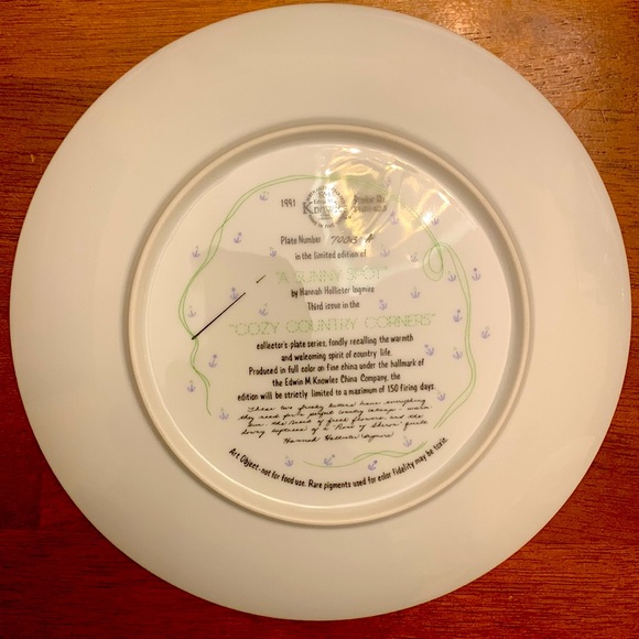 Edwin M cat collector plates - Picture 4 of 4